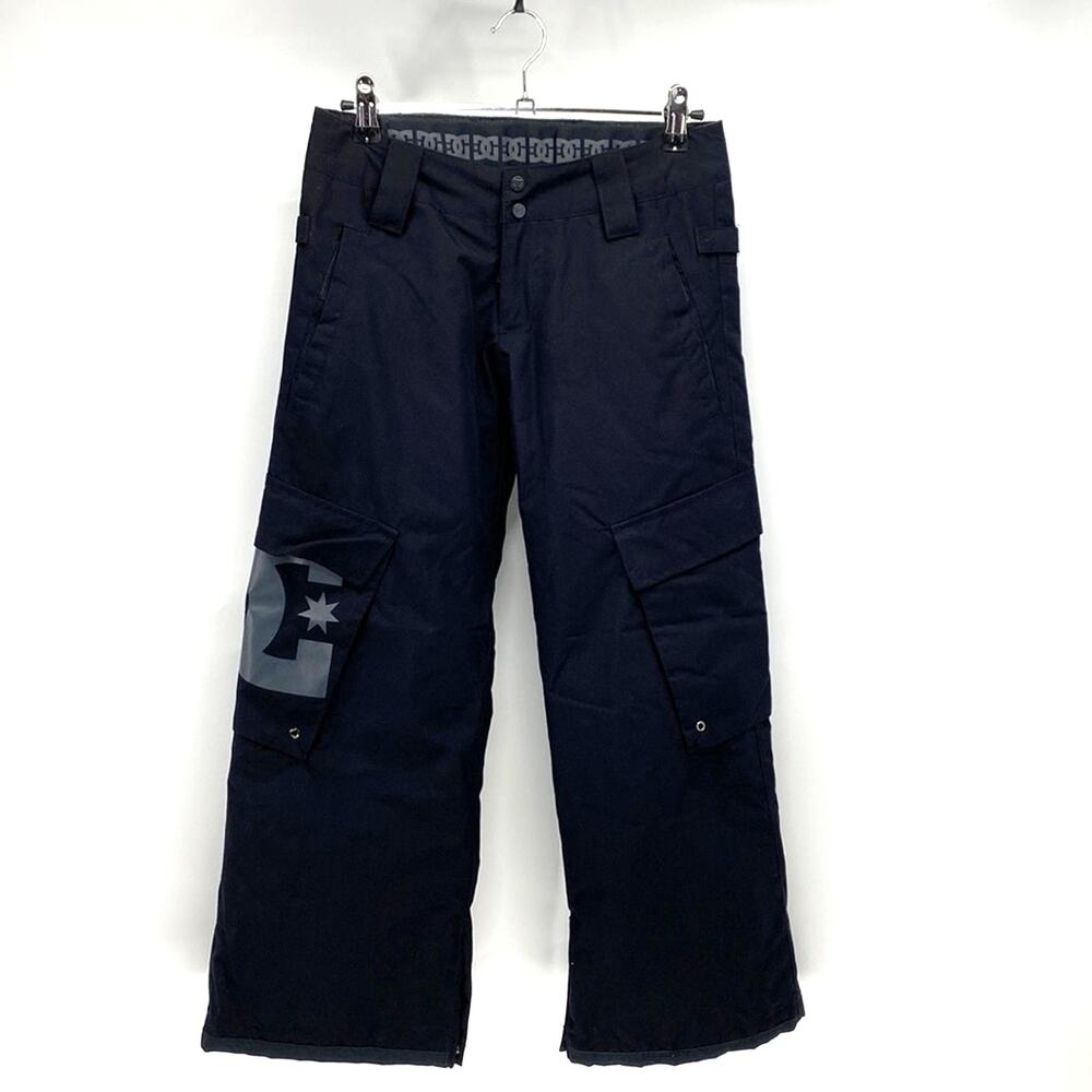 DC 3K series black snowboard ski pants snow pants youth size S sledding school